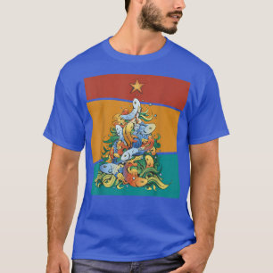 Fishing Christmas Tree Fish T-Shirt