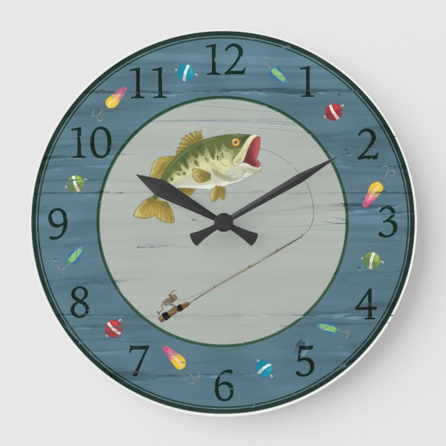 Fishing Clock, Fishermans Clock (Front)