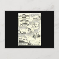 Fishing Comic Book Tips Bass Baits Cute