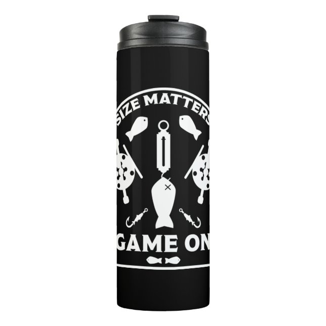 Fishing Competition Prizes And Gifts  Thermal Tumbler (Front)