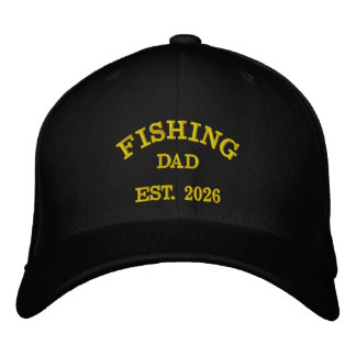 Fishing Dad Est. 2026 | Embroidered Design Hat
