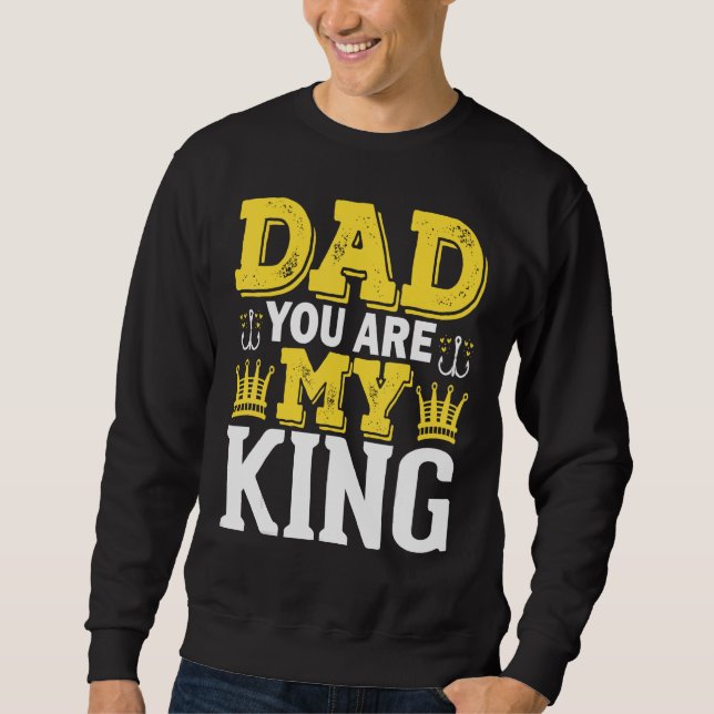 Fishing Dad  Fathers Day for Men 8 Sweatshirt (Front)