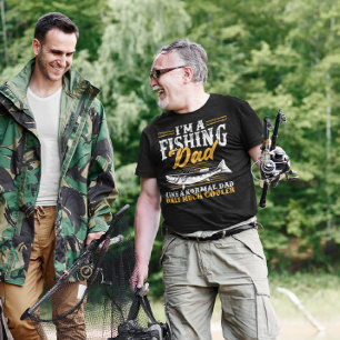 Fishing Dad Funny Saying Daddy Papa Father's day T-Shirt