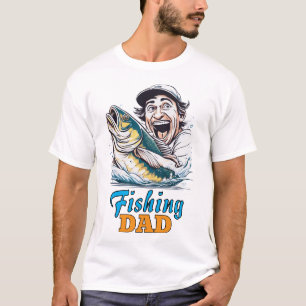 Fishing Dad Happy Happy Father's Day T-Shirt