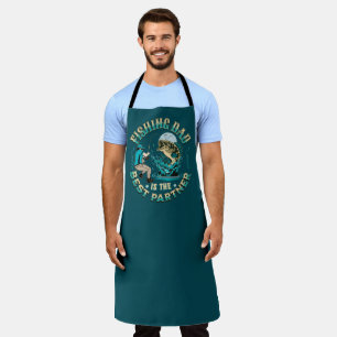 Fishing Dad Is The Best Partner Apron