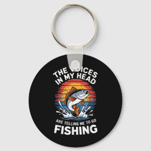 Fishing Dad Men Funny Reel Cool Fish B Fishing Gif Key Ring