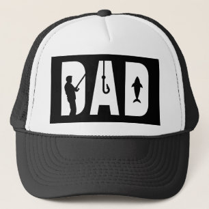 Fishing Dad Mens Father's day gift Best Dad Ever   Trucker Hat