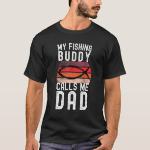 Fishing Dad Son Father Fisherman T-Shirt