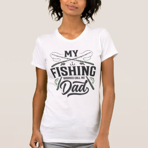 Fishing Dad Vintage Engraved Shirt Design
