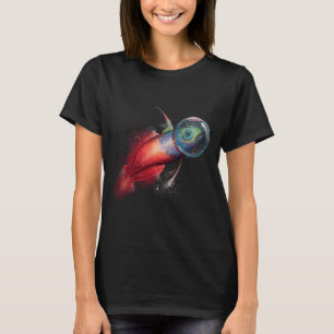Fishing Dartfish Swimming Into Space  T-Shirt