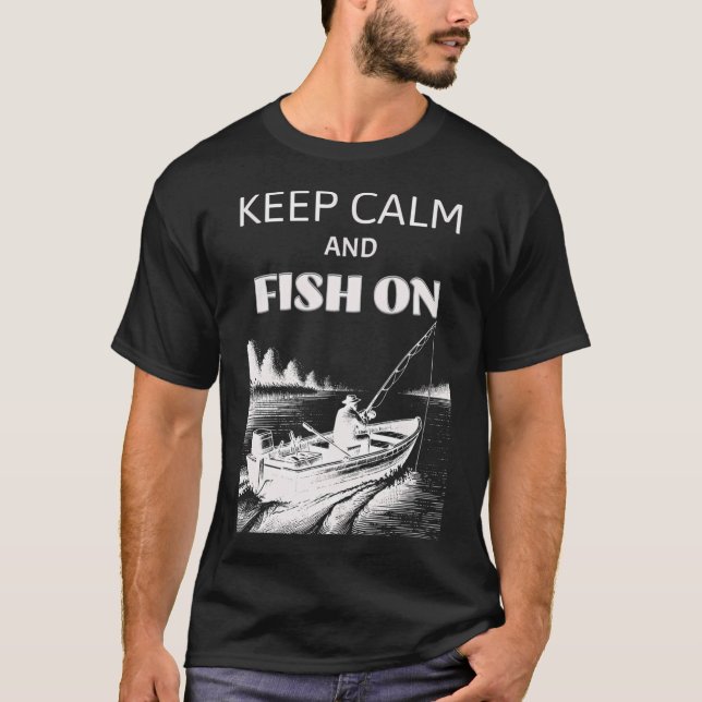 Fishing design T-Shirt (Front)
