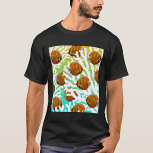 Fishing Discus Fish – Symphysodon Cichlid – Cute F T-Shirt