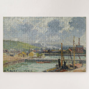 Fishing Dock and Duquesne Basin, Dieppe Jigsaw Puzzle