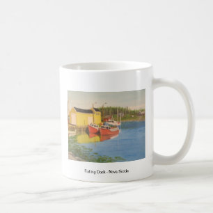 Fishing Dock - Nova Scotia Coffee Mug