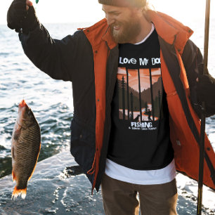 Fishing Dog dad adventure sunset Sweatshirt