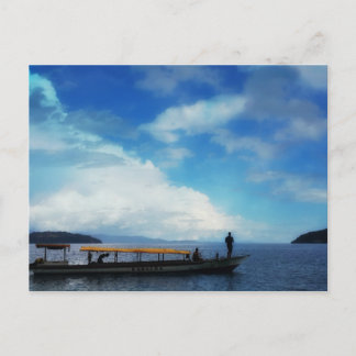 Fishing. East Halmahera. Indonesia Postcard