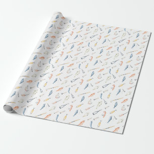 Fishing Enables Us To Get Closer To Nature Wrapping Paper
