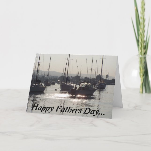 Fishing Fathers Day Card (Front)