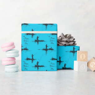 Fishing Father's Day Wrapping Paper