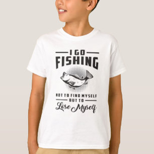 Fishing Fish Love Fishing Rod Fisherman Gift Idea T-Shirt