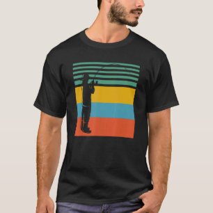 Fishing fish retro Design T-Shirt