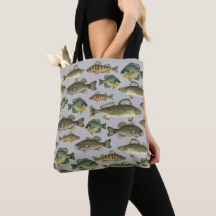 Fishing Fisherman Fisherwoman Nature Angler Tote Bag
