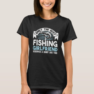 Fishing Fisherman Girlfriend Fisher Fish Pullover 