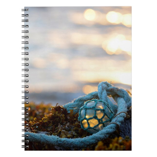 Fishing Float And Rope Scenic Notebook (Front)