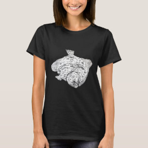 Fishing Flounder Love Fish  T-Shirt