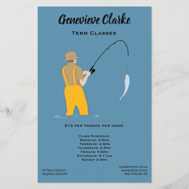 Fishing Flyer (Front)