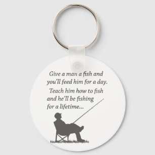 Fishing for a Lifetime Key Ring
