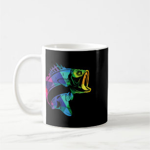 Fishing For B Fisherman Fishing Gifts For Him  Coffee Mug
