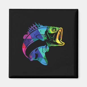 Fishing For B Fisherman Fishing Gifts For Him  Magnet