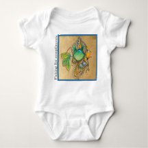Fishing for compliments baby tshirt
