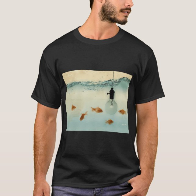 fishing for ideas T-Shirt (Front)
