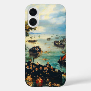Fishing for Souls by Adriaen van de Venne iPhone 16 Case