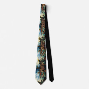 Fishing for Souls by Adriaen van de Venne Tie