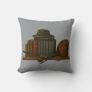 Fishing for Understanding Throw Pillow