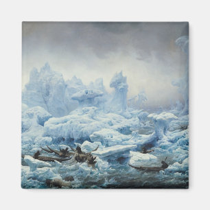 Fishing for Walrus in the Arctic Ocean, 1841 Magnet
