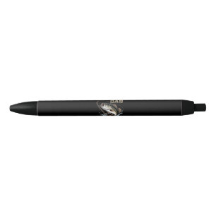 Fishing Funny Fathers Day Fisherman Fish Lovers Black Ink Pen