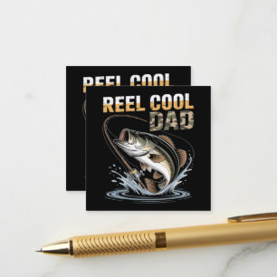 Fishing Funny Fathers Day Fisherman Fish Lovers Enclosure Card