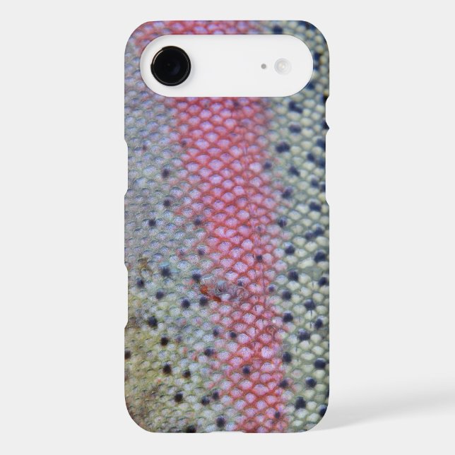Fishing Fury iPhone 4/4S Case (Rainbow Trout) (Back)