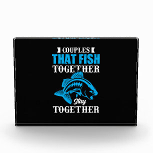 Fishing Gift Couples That Fish Together Photo Block