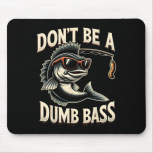 Fishing Gifts For Men B Dad Funny (black Mouse Pad