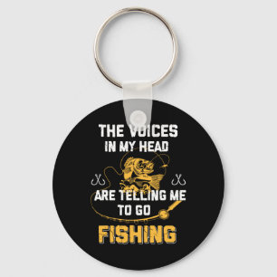Fishing Gifts Funny Fisherman Key Ring