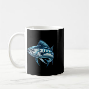 Fishing Graphic Deep Fishing Wahoo Fish Coffee Mug