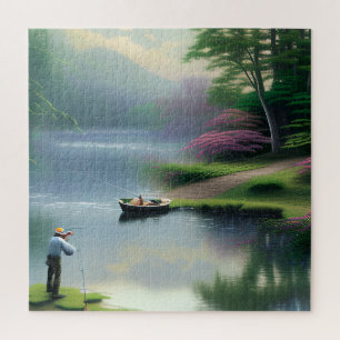 Fishing Graphic Jigsaw Puzzle