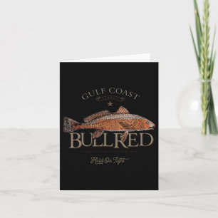 Fishing Gulf Red Drum Redfish Bull Red Card