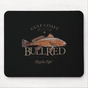 Fishing Gulf Red Drum Redfish Bull Red Mouse Pad