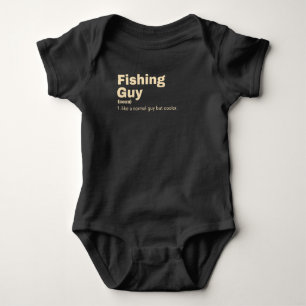 Fishing Guy - Fishing Baby Bodysuit